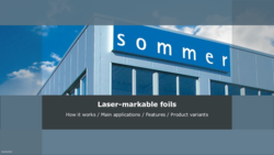 Laser-markable foils
